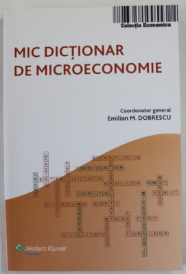 MIC DICTIONAR DE MICROECONOMIE coord. EMILIAN M. DOBRESCU , 2010 foto