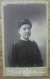 Portret doamna// CDV W. Oppelt Bucuresci, Romania 1900 - 1950, Portrete