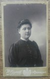 Portret doamna// CDV W. Oppelt Bucuresci