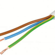 Cablu electric MYYM H05VV-F 3x2.5 mm alb
