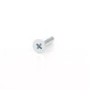 Surub cu cap inecat, cruce, PH2, otel, zincat alb, M5 x 20 mm