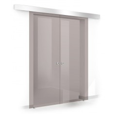 Usa culisanta Boss &reg; Duo 60+60x215 cm, sticla bronz securizata, glisanta in ambele directii