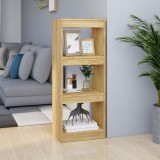 Bibliotecă/Separator cameră, 40x30x103,5 cm, lemn masiv pin