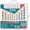 Set burghie pentru metal/beton si bituri: 16 buc