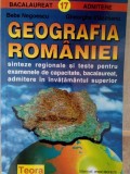 Bebe Negoescu - Geografia Romaniei sinteze regionale si teste (Editia: 1999)