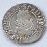 Austria 3 kreuzer 1627 Kutna Hora argint Ferdinand ll RaR