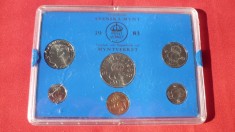SET BANCAR MONEDE SUEDIA 1983 foto
