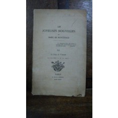 Les Joyeuses Nouvelles, Vestile bune, Marc Montifaud, Paris 1883