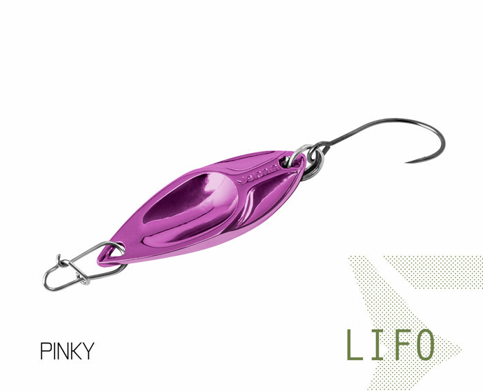 Lingurita oscilanta Delphin LIFO 8/2,5g Pinky