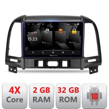 Navigatie HHyundai Santa Fe 5230-008 Android Ecran 720P Quad Core 2+32 carplay android auto CarStore Technology