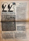 Revista 22, nr. 1, 11 ianuarie 1991, 12 pagini, format 42x30 cm, limba romana