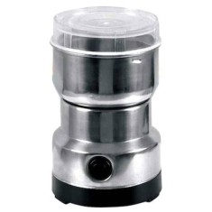 Rasnita cafea si condimente, putere 150W, capacitate 100g, carcasa din inox, argintiu