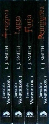 L.J. Smith - Reuniunea. Jurnalele vampirilor, 4 volume foto