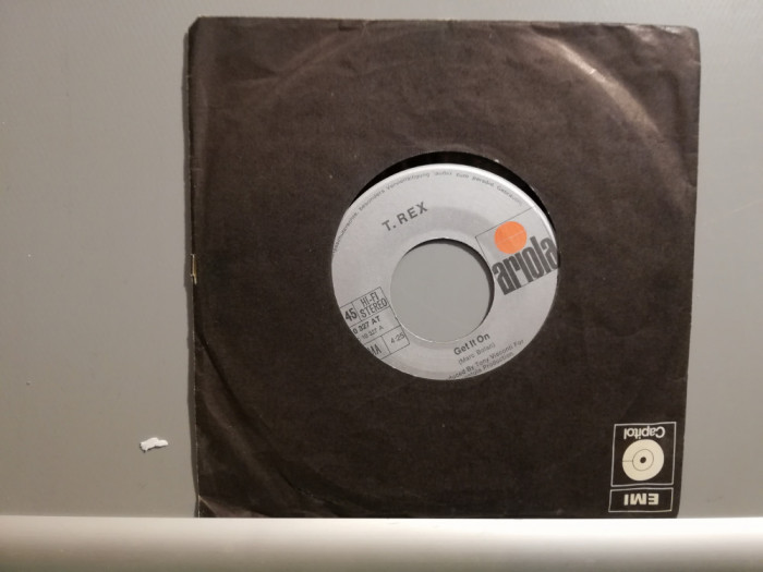 T.Rex &ndash; Get It On /Raw Ramp (1972/Ariola/RFG) - Vinil Single &#039;7