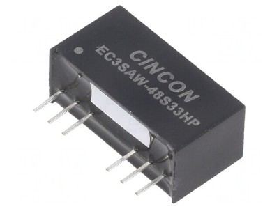 Convertor DC/DC 3W 18-74V la 3,3V 700mA THT foto