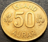 Cumpara ieftin Moneda 50 AURAR - ISLANDA, anul 1969 *cod 3149 = UNC, Europa