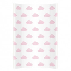 Saltea De Infasat Bebe Cu Intaritura 70X50 Clouds Pink 247 foto