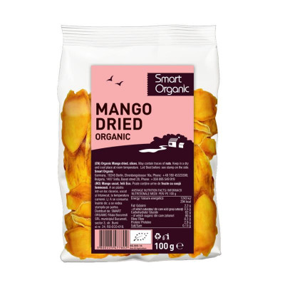 Mango Uscat Felii Bio Dragon Superfoods 100gr foto