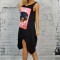 B692-1 Rochie oversize, asimetrica