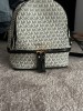 Rucsac alb, Albastru, Medie, Michael Kors