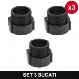 Set 3 bucati - Reductie bazin IBC 1000L S60X6X2" cu filet exterior Topautochei&amp;#174;