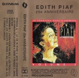 Edith Piaf - 25e Anniversaire, Caseta audio