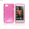 Husa silicon S-line Sony Xperia L (S36H) Pink
