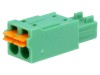 Regletă de conexiuni deconectabilă 2 piste 3,5mm drept