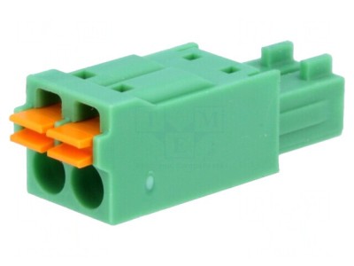 Regletă de conexiuni deconectabilă 2 piste 3,5mm drept foto