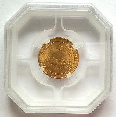 Moneda aur Ardealul Nostru 20 lei 1944 , certificata , gradata cu MS 63 foto
