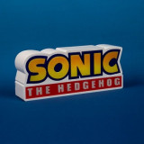 Sonic the Hedgehog Lampa Logo cu LED, Fizz Creations