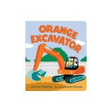 Orange Excavator