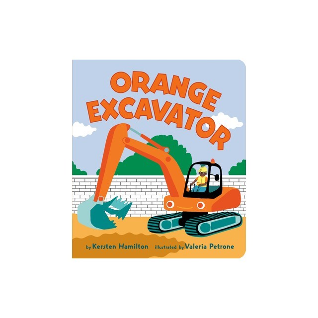 Orange Excavator