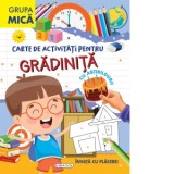 Cumpara ieftin Carte de activitati pentru gradinita, cu abtibilduri. Grupa mica