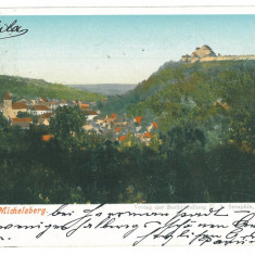 3424 - CISNADIOARA, Sibiu, Litho, Romania - old postcard - used - 1900