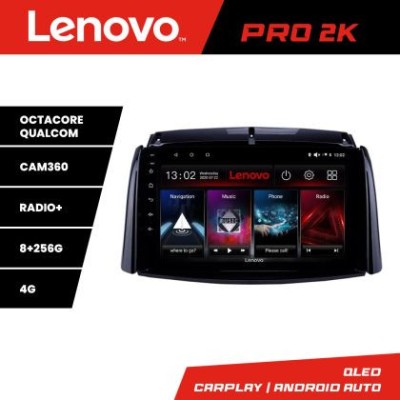 Navigatie Renault Koleos 2009-2016 Lenovo Kit-KOLEOS 8 core QLED 2K 8+256 360 Android Waze USB Navigatie Internet Youtube Radio CarStore Technology foto