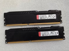 Kit memorie RAM Kingston HyperX FURY 8GB (2x4GB) DDR3 1600MHz HX316C10FBK2/8 foto