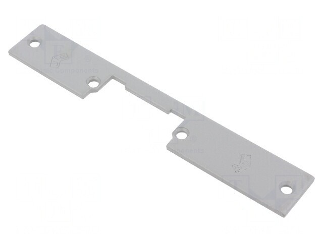 Tablă Frontală Gri 25x160mm
