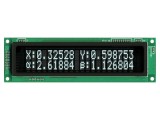 Afișaj VFD alfanumeric 20x2 9.2mm