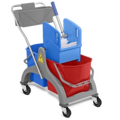 Carucior Curatenie Profesional Esenia Duo, 2 x 25L foto