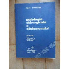 Patologia Chirurgicala A Abdomenului - Eugen Tircoveanu , 2006851