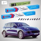 Cumpara ieftin Ștergătoare Porsche Cayenne 958 2010-2018 | Set Față și Spate Flat &ndash; TeamCar&reg;
