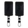 Husa Cheie Auto pentru Renault / Dacia - 4 Butoane - Keyless Go, kwmobile, Piele ecologica, Negru, 44135.91