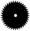 ProGARDEN Disc motocoasa de umar, 40 dinti, 254mm, 25.4mm