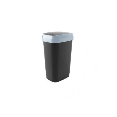 Cos gunoi, Dual Swing, 34 l, negru foto