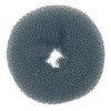 Burete profesional rotund pentru coc, coafuri culoare NEGRU 10 cm, Sinelco