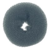 Burete profesional rotund pentru coc, coafuri culoare NEGRU 10 cm, Sinelco