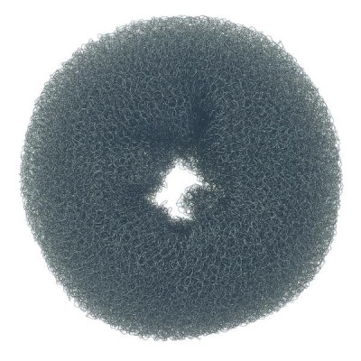 Burete profesional rotund pentru coc, coafuri culoare NEGRU 10 cm foto