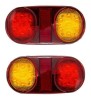 2 x Led lumini spate pentru camion remorca caravana E11 12v