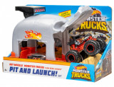 Hot Wheels Monster Trucks Garajul Lansator 4 Ani+ 33529478